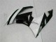 Branco Preto Abs Plásticos ZX6R 09-12 Branco Preto Abs Plásticos ZX6R 09-12