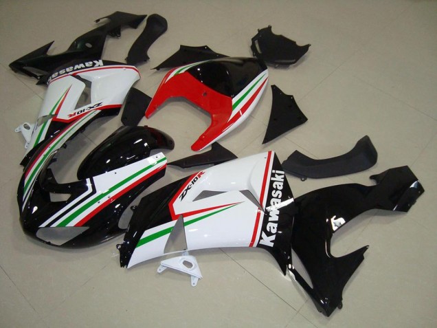 Branco & Preto Carenagem ZX10R 06-07 Branco & Preto Carenagem ZX10R 06-07