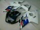 Branco Preto Injeção Kits Carenagem GSXR 600 / 750 K4 04-05 Branco Preto Injeção Kits Carenagem GSXR 600 / 750 K4 04-05