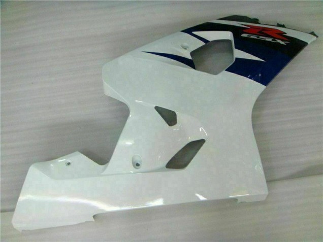 Branco Preto Injeção Kits Carenagem GSXR 600 / 750 K4 04-05 Branco Preto Injeção Kits Carenagem GSXR 600 / 750 K4 04-05