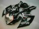 Branco Preto Kit Carenagem GSXR 1000 K5 05-06 Branco Preto Kit Carenagem GSXR 1000 K5 05-06