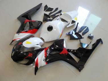 Branco Preto & No Adesivo Carenagem CBR 1000RR 06-07