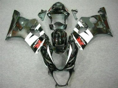 Branco Preto Plástico GSXR 1000 K3 03-04