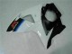 Branco Preto Plásticos GSXR 1000 K9 09-16