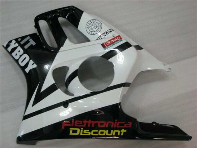 Branco Preto Playboy Carenagem CBR 600 F3 95-98