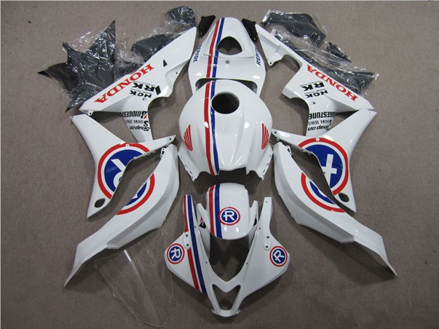 Branco R Carenagem CBR 600RR 07-08 Branco R Carenagem CBR 600RR 07-08