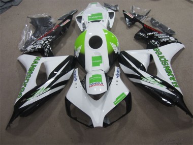 Branco Verde Hannspree Carenagem CBR 1000RR 06-07