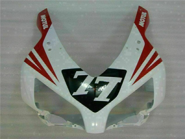 Branco Vermelho 77 Carenagem CBR 1000RR 04-05 Branco Vermelho 77 Carenagem CBR 1000RR 04-05