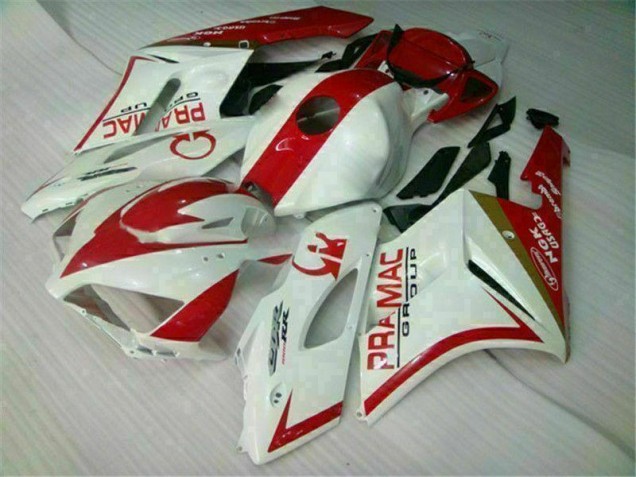 Branco Vermelho Abs Kit Carenagem & Plásticos CBR 1000RR 04-05 Branco Vermelho Abs Kit Carenagem & Plásticos CBR 1000RR 04-05