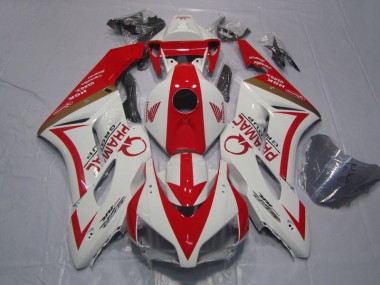 Branco Vermelho PRAMAC Carenagem CBR 1000RR 04-05