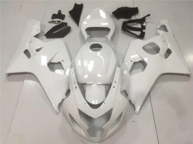 Brilhante Branco Carenagem GSXR 600 / 750 K4 04-05 Brilhante Branco Carenagem GSXR 600 / 750 K4 04-05