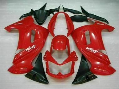 Brilhante Vermelho Carenagem EX650 06-08