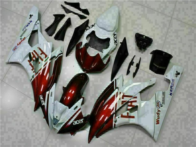 Castanho Branco Carenagem R6 06-07 Castanho Branco Carenagem R6 06-07