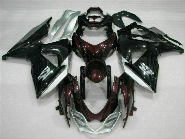Castanho Preto Abs Kits Completos Carenagem GSXR 1000 K9 09-16 Castanho Preto Abs Kits Completos Carenagem GSXR 1000 K9 09-16