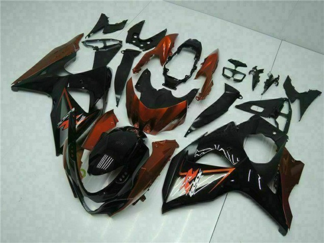 Castanho Preto Kit Completo Carenagem GSXR 1000 K9 09-16