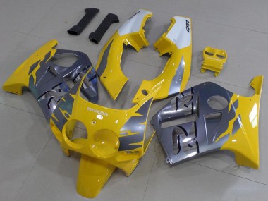 Cinzento Amarelo Carenagem CBR 250RR MC19 88-89