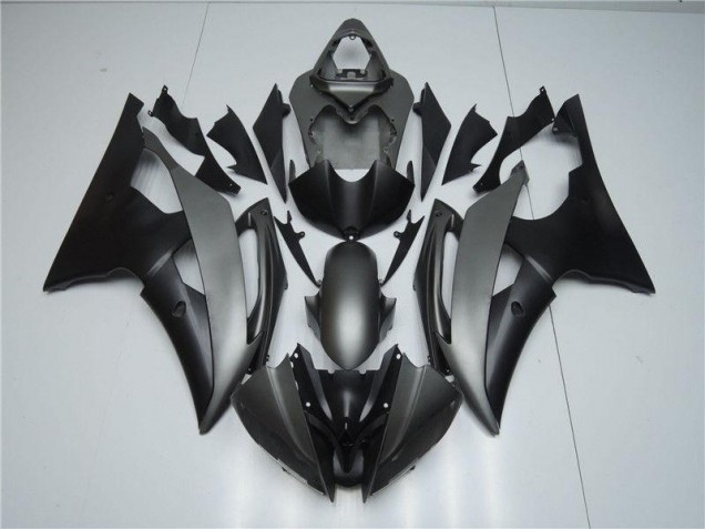 Cinzento Preto Injeção Kit Carenagem R6 08-16 Cinzento Preto Injeção Kit Carenagem R6 08-16