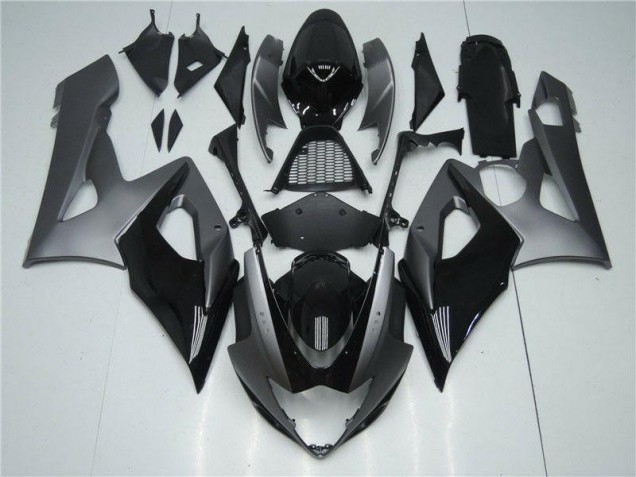 Cinzento Preto Kits Carenagem GSXR 1000 K5 05-06 Cinzento Preto Kits Carenagem GSXR 1000 K5 05-06