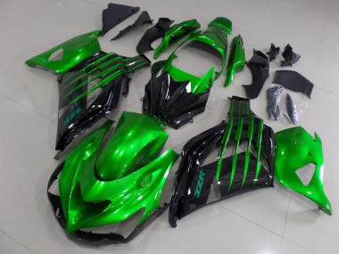 Doce Verde & Preto Carenagem ZX14R ZZR 1400 12-21