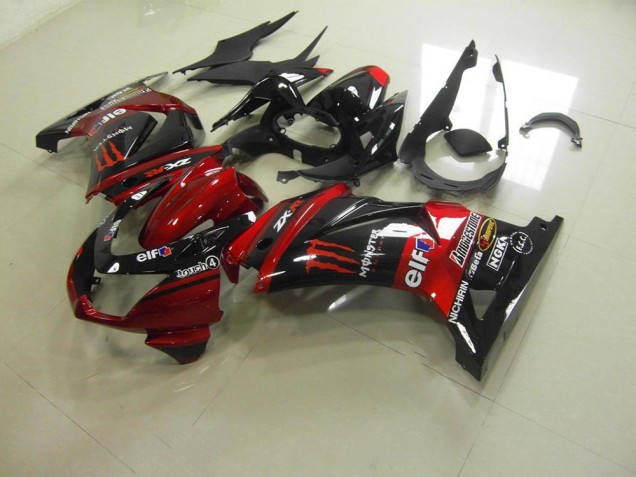 Doce Vermelho Monster Carenagem ZX 250R 08-12 Doce Vermelho Monster Carenagem ZX 250R 08-12