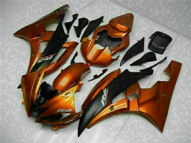 Laranja Carenagem R6 08-16 Laranja Carenagem R6 08-16