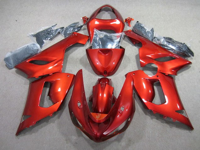 Laranja Injeção Kits Carenagem ZX6R 05-06 Laranja Injeção Kits Carenagem ZX6R 05-06