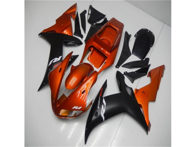 Laranja Preto Carenagem R1 02-03