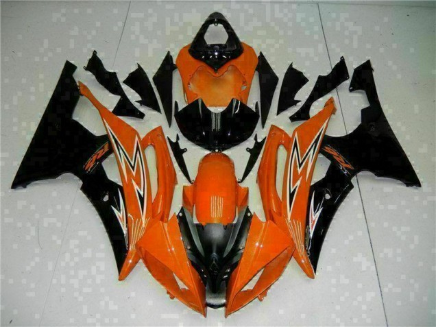 Laranja Preto Carenagem R6 08-16 Laranja Preto Carenagem R6 08-16