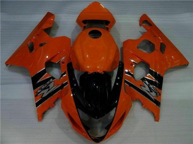 Laranja Preto Kits Completo Carenagem GSXR 600 / 750 K4 04-05 Laranja Preto Kits Completo Carenagem GSXR 600 / 750 K4 04-05