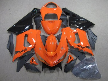 Laranja Preto Ninja Carenagem & Plástico ZX6R 05-06