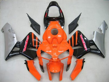 Laranja Preto Plástico CBR 600RR 05-06