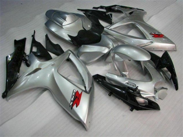 Prata Abs Kit Completos Carenagem GSXR 600 / 750 K6 06-07 Prata Abs Kit Completos Carenagem GSXR 600 / 750 K6 06-07