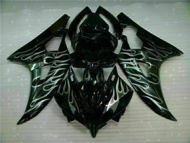 Prata Chama Preto Carenagem R6 06-07
