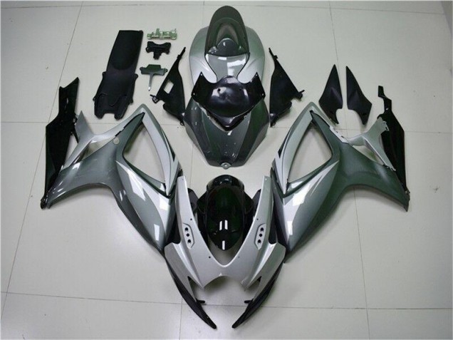 Prata Cinzento Carroçaria GSXR 600 / 750 K6 06-07 Prata Cinzento Carroçaria GSXR 600 / 750 K6 06-07