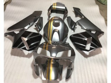 Prata Ouro Preto Carenagem CBR 600RR 03-04