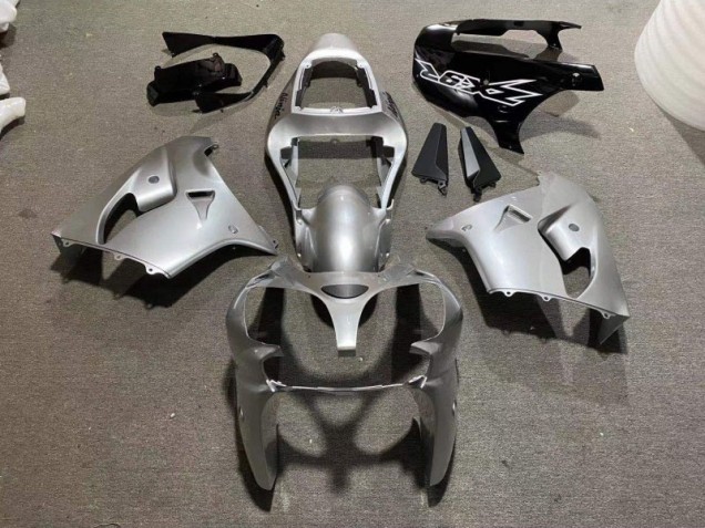 Prata Preto Brilhante Carenagem & Plástico ZX9R 98-99 Prata Preto Brilhante Carenagem & Plástico ZX9R 98-99