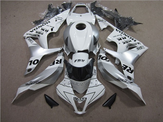 Prata Repsol Carenagem CBR 600RR 07-08 Prata Repsol Carenagem CBR 600RR 07-08