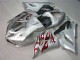 Prata Vermelho Chamas Carenagem ZX6R 05-06 Prata Vermelho Chamas Carenagem ZX6R 05-06