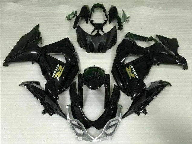 Preto Abs Kit Completos Carenagem GSXR 1000 K9 09-16 Preto Abs Kit Completos Carenagem GSXR 1000 K9 09-16