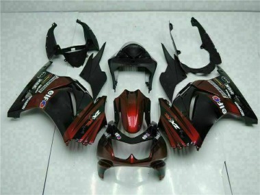 Preto Abs Kits Carenagem EX250 08-12
