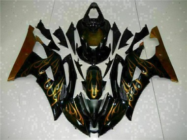Preto Abs Kits Completos Carenagem R6 08-16