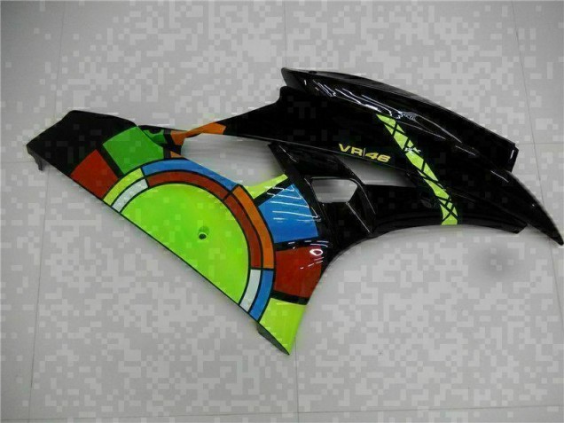 Preto Abs Plástico R6 06-07 Preto Abs Plástico R6 06-07