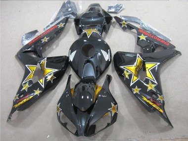 Preto Amarelo ENERGY Drink Carenagem CBR 1000RR 06-07