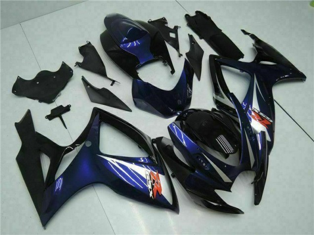 Preto Azul Abs Kits Carenagem GSXR 600 / 750 K6 06-07 Preto Azul Abs Kits Carenagem GSXR 600 / 750 K6 06-07