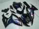 Preto Azul Abs Kits Carenagem GSXR 600 / 750 K6 06-07 Preto Azul Abs Kits Carenagem GSXR 600 / 750 K6 06-07