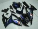 Preto Azul Abs Kits Completos Carenagem GSXR 600 / 750 K6 06-07 Preto Azul Abs Kits Completos Carenagem GSXR 600 / 750 K6 06-07
