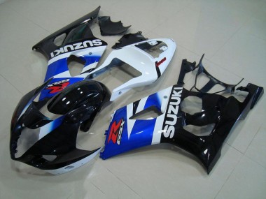 Preto Azul Branco Carenagem GSXR 1000 K3 03-04