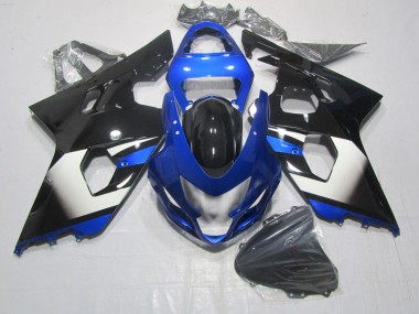 Preto Azul Carenagem GSXR 600 K4 04-05