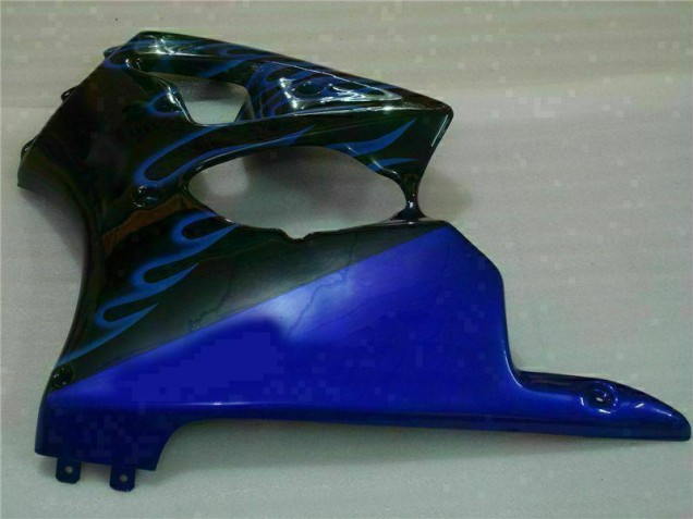 Preto & Azul Chama Carenagem ZX6R 00-02 Preto & Azul Chama Carenagem ZX6R 00-02