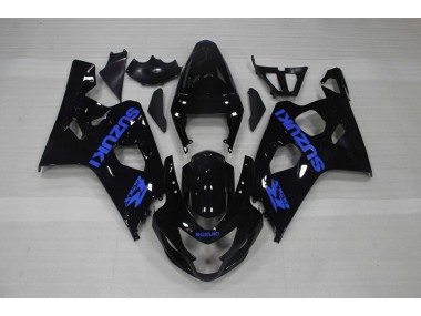 Preto Azul Decalque Carenagem GSXR 750 K4 04-05